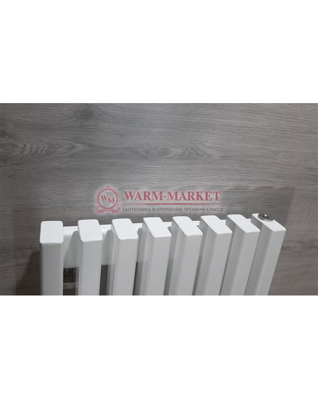 Steel V 30х60 2500 - вертикальный трубчатый дизайн-радиатор, 11 секций