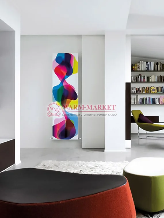 Вертикальный дизайн радиатор Caleido Therme