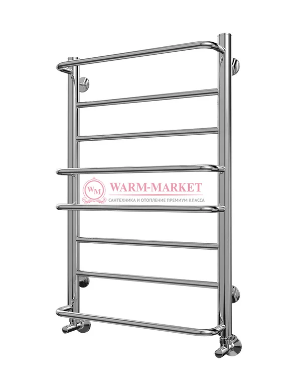 Евромикс П6 - водяной полотенцесушитель, нижнее подключение, цвет бронза