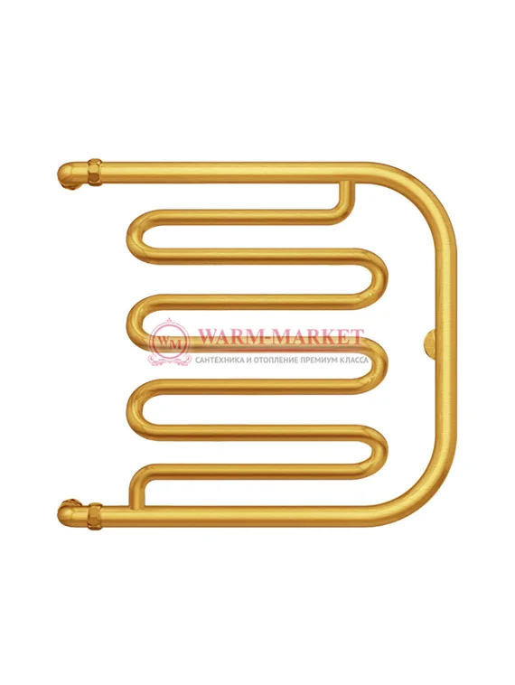 Фокстрот-лиана - водяной полотенцесушитель, боковое подключение