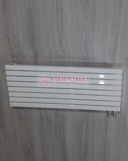 Steel G 40х40 2000 - горизонтальный трубчатый дизайн-радиатор, 11 секций