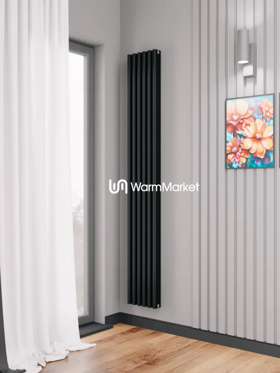 Axxinot Bramer V 1500 - вертикальный алюминиевый радиатор высотой 1530 мм