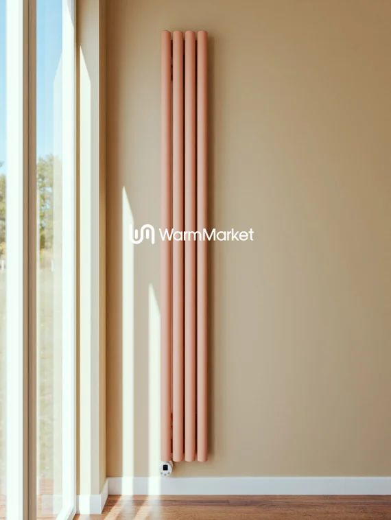 Bareng Monte VE 1500 - вертикальный электрический трубчатый радиатор высотой 1500 мм