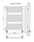 Аврора П16-4 - электрический полотенцесушитель, белый