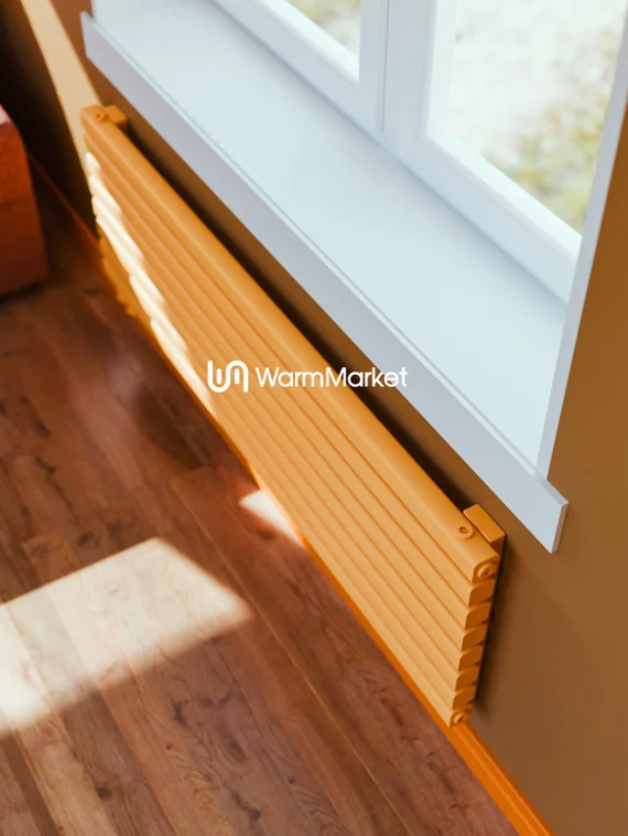 Bareng Tipe Z 600 - горизонтальный трубчатый радиатор шириной 600 мм, нижнее левое подключение