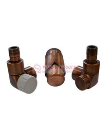 Комплект термостатический Exclusive 6017 Античная Медь