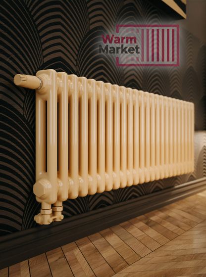 Axxinot Sentir 2030 - стальной трубчатый радиатор, нижнее подключение с термостатикой N69 твв