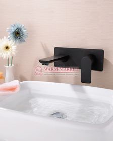Смеситель для раковины Warmer Black Line 200196