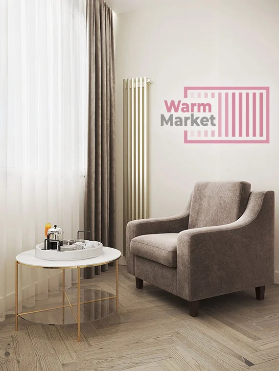 Costola 60х30 V - вертикальный трубчатый радиатор высотой 1500 мм, 6 секций