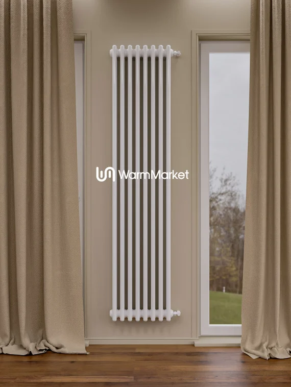 Bareng Softy 3190 - трехтрубный трубчатый радиатор высотой 1900 мм, боковое подключение