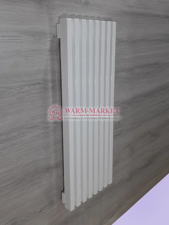 Steel V 30х50 1000 - вертикальный трубчатый дизайн-радиатор, 14 секций