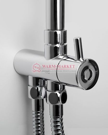 Душевой комплект черный A027-Bl