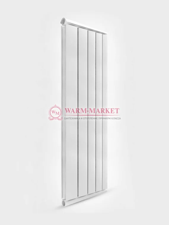 Silver S 1500 - вертикальный цветной алюминиевый дизайн - радиатор
