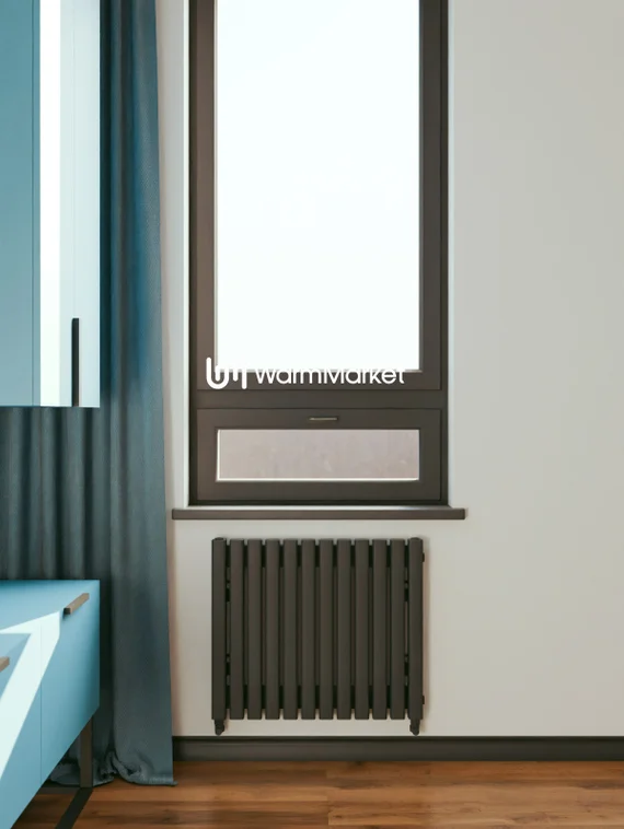 Bareng Tipe V 700 - вертикальный трубчатый радиатор высотой 700 мм, нижнее разнесенное подключение