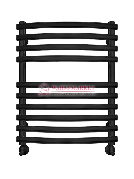 Капри П10 - электрический полотенцесушитель, черный