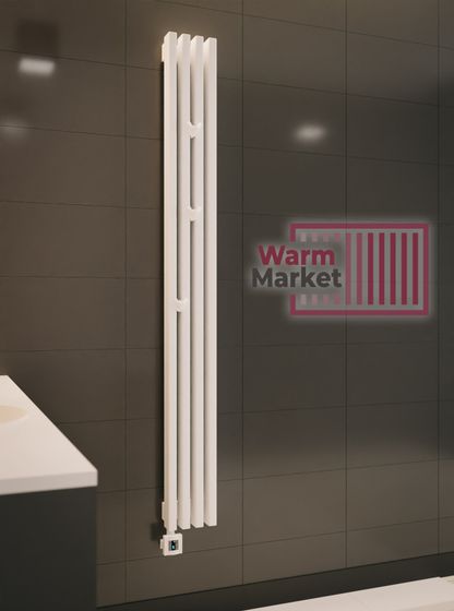 Axxinot Cardea 60х30 VE - вертикальный электрический радиатор высотой 2000 мм, 2 секции