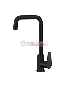 Смеситель для кухни черный Alz 28807-Bl