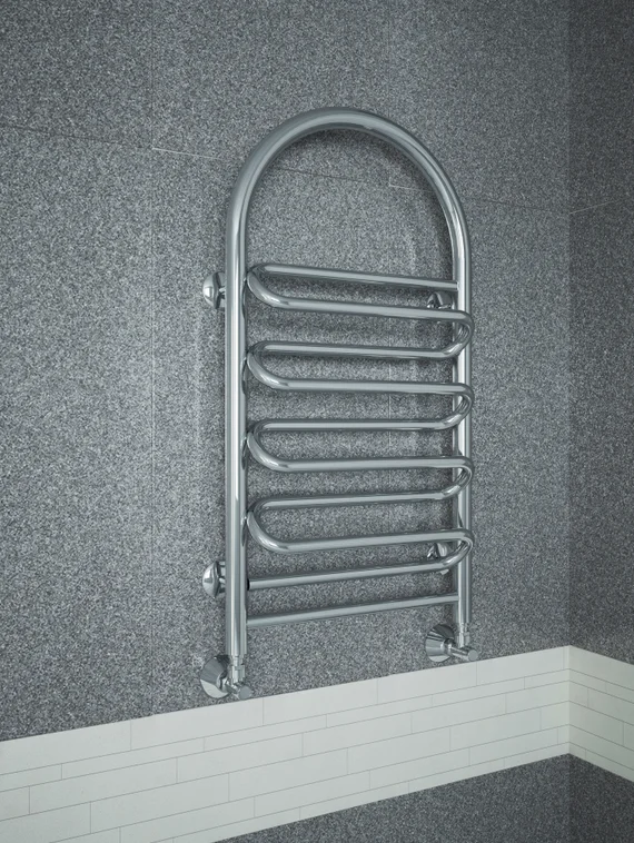 Liana - водяной полотенцесушитель с изогнутой перекладиной