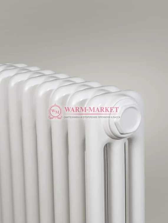 Вертикальный трубчатый радиатор Zehnder 1800 мм высотой, трехтрубный