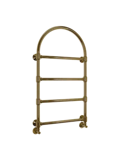 Versal Bronze - бронзовый дизайн полотенцесушитель в стиле ретро