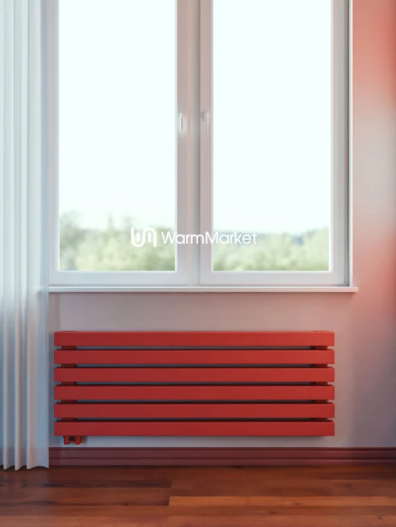 Bareng Livian Z 1500 - горизонтальный трубчатый радиатор шириной 1500 мм, нижнее левое подключение