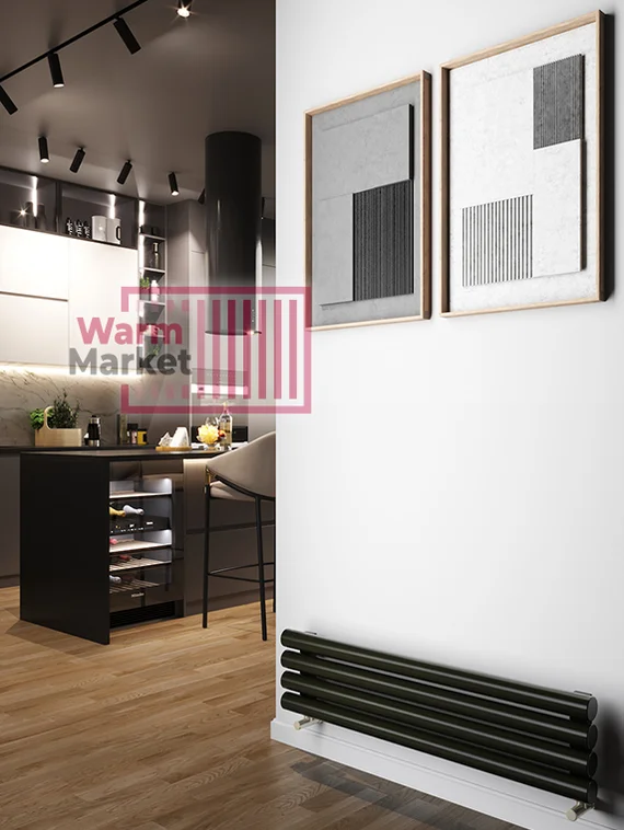 Cerhio Z - горизонтальный трубчатый радиатор шириной 750 мм, 7 секций