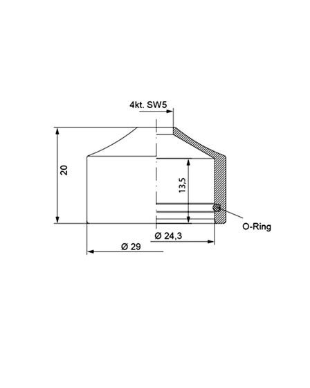 Воздухоотводчик с декоративным колпачком Hummel Designtechnik 1/2&quot;