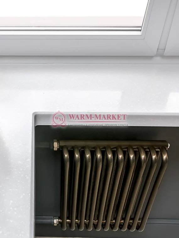 Трубчатый радиатор KZTO RS‌K-2 высотой 340 мм