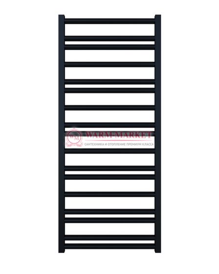 Mandarino Tubo 500х1200 - цветной полотенцесушитель из анодированного алюминия, модель 17/20