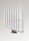 Вертикальный трубчатый радиатор, трехтрубный с нижним центральным подключением