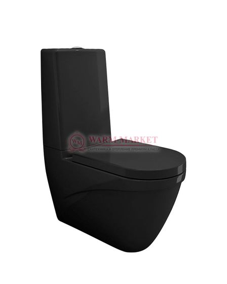 Унитаз-компакт Bocchi Taormina черный глянцевый