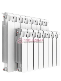 Rifar Monolit 350 - биметаллический радиатор с боковым подключением