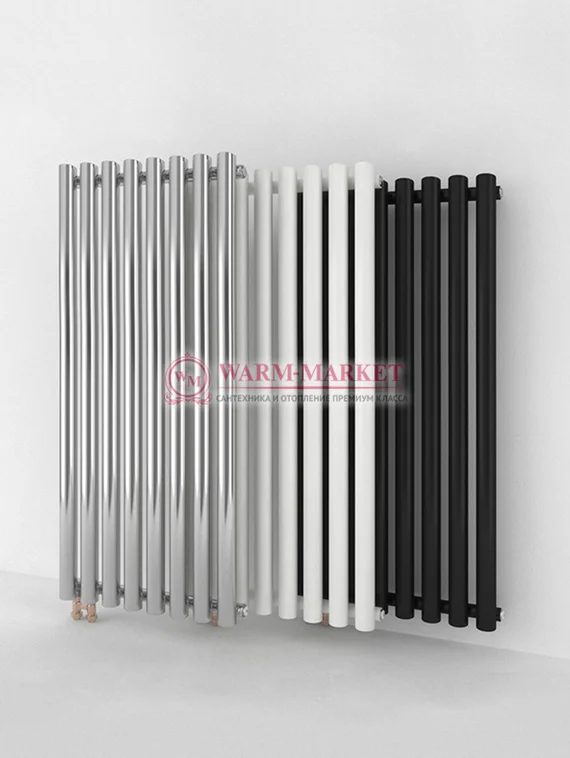 Трубчатый радиатор KZTO Garmonia V1 высотой 1295 мм