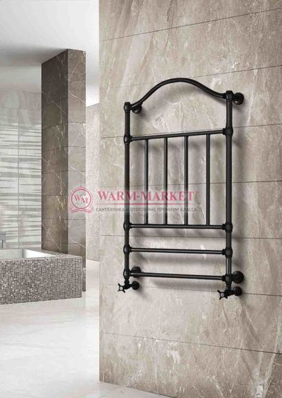 Полотенцесушитель Warmer Prestige в ретро стиле с аркой 100х500 мм, 4 перекладины