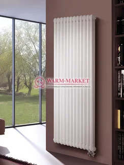 Вертикальный трубчатый радиатор Irsap Tesi RT 31800-12 №26, трехтрубный с нижним подключением.