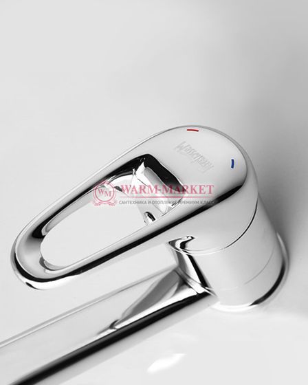 Смеситель для кухни черный Oder 6307-Bl