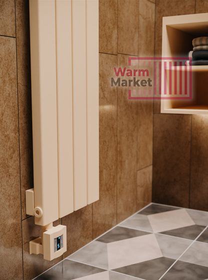 Axxinot Adero 30х60 VE - вертикальный электрический радиатор высотой 1000 мм, 8 секций