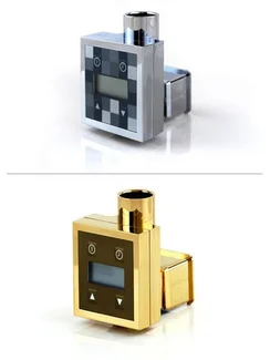 Тен с блоком управления KTX - 3 золотого цвета