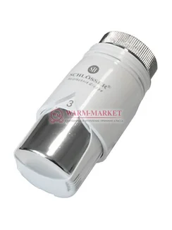 Термостатическая головка Ht Diamant Plus Белый-Хром