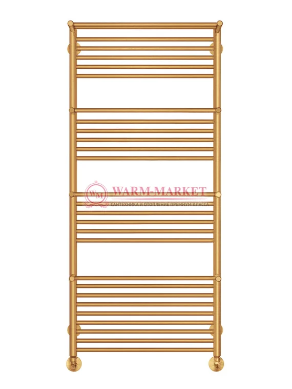 Аврора П27-4 - электрический полотенцесушитель с полками, цвет бронза