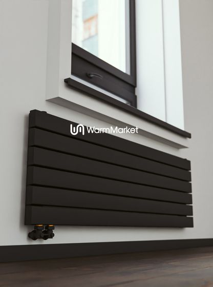 Bareng Temper Z 500 - горизонтальный трубчатый радиатор шириной 500 мм, нижнее левое подключение