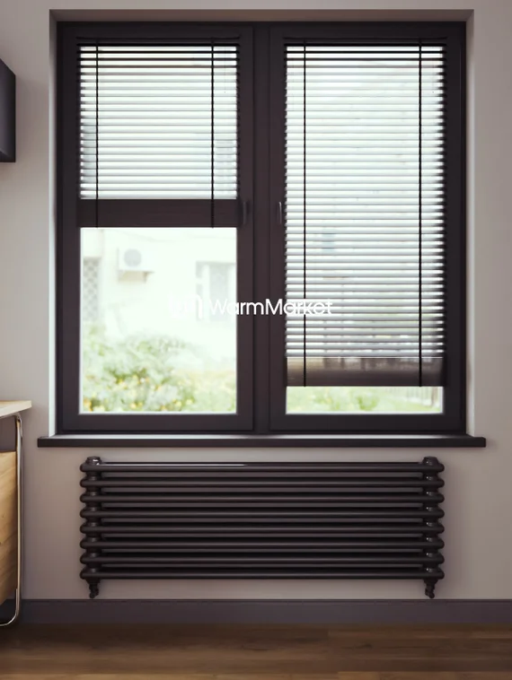 Bareng Softy Z 2100 - двухтрубный трубчатый радиатор шириной 1000 мм, нижнее разнесенное подключение