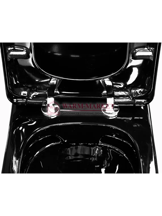 Унитаз Nilo 2303 nero черный глянцевый