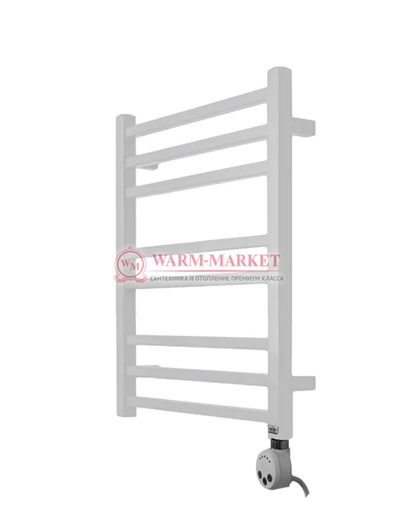 Полотенцесушитель электрический Solent Nuovo SR-001 600х500 П8 белый