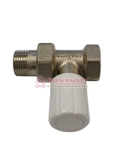 Ручной вентиль с муфтой прямой DN 15 1/2 GZ * 1/2 GW