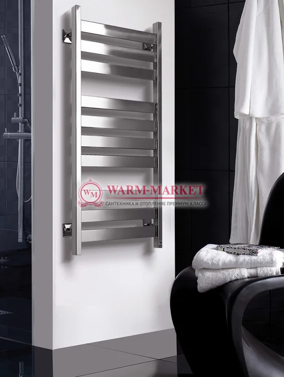 Quadro V 50-водяной полотенцесушитель из квадратного и прямоугольного профиля