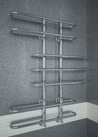 Diana E - электрический полотенцесушитель из нержавеющей стали.