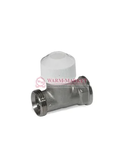 Вентиль термостатический прямой на подающую линию Varmann DN15, диаметр 3/4", 701301