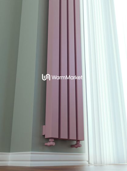 Bareng Livian V 1250 - вертикальный трубчатый радиатор высотой 1250 мм, нижнее разнесенное подключение