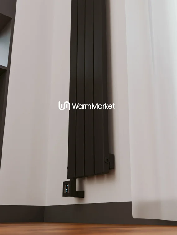 Bareng Temper VE 1250 - вертикальный электрический трубчатый радиатор высотой 1250 мм